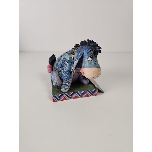 Disney Other - Disney Traditions Jim Shore TRUE BLUE COMPANION Eeyore Figurine Showcase 4011755